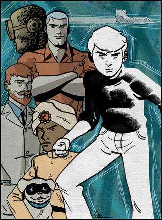 Illustration for article titled Comic Artists Take On Science Adventurer Jonny Quest